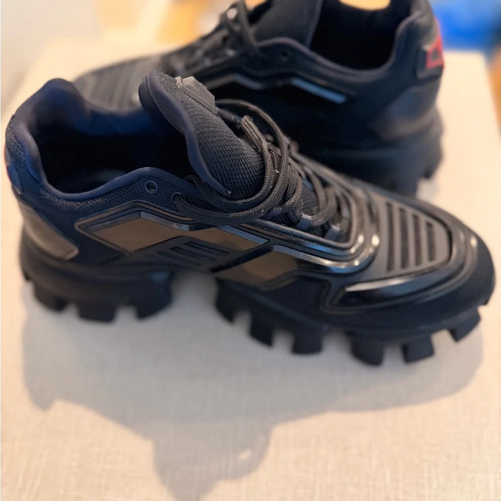 Prada Cloudbust Thunder knit fabric sneakers - Picture 5 of 7